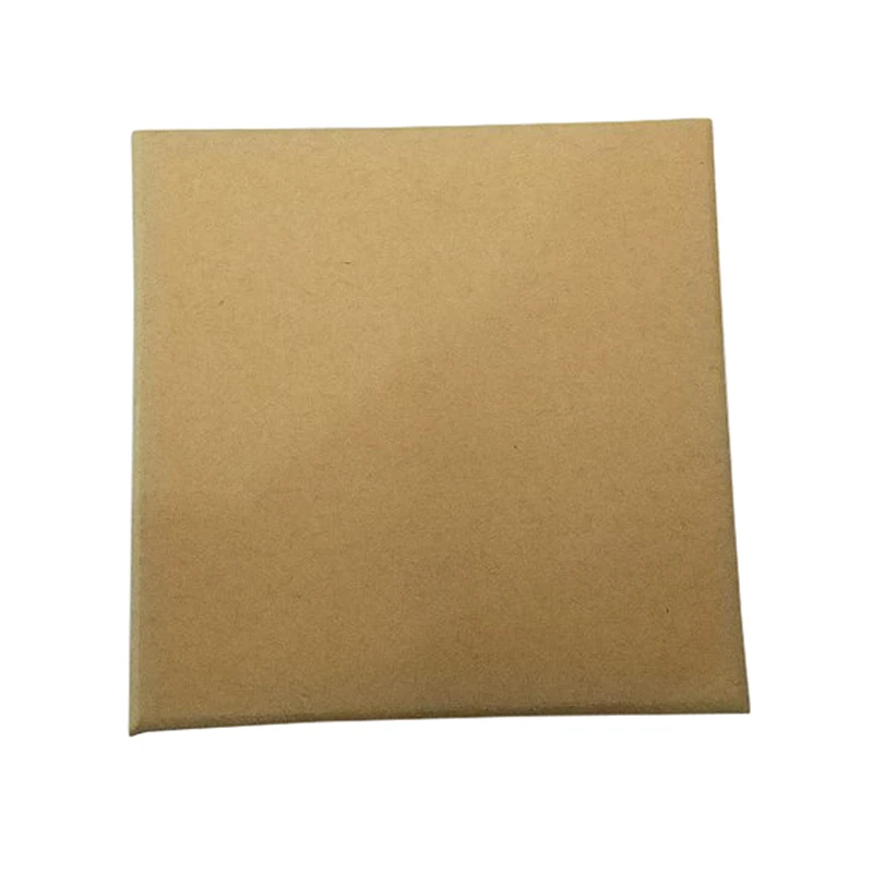 16 Pieces Of Kraft Cardboard Jewelry Box, 9 X 9 X 3Cm