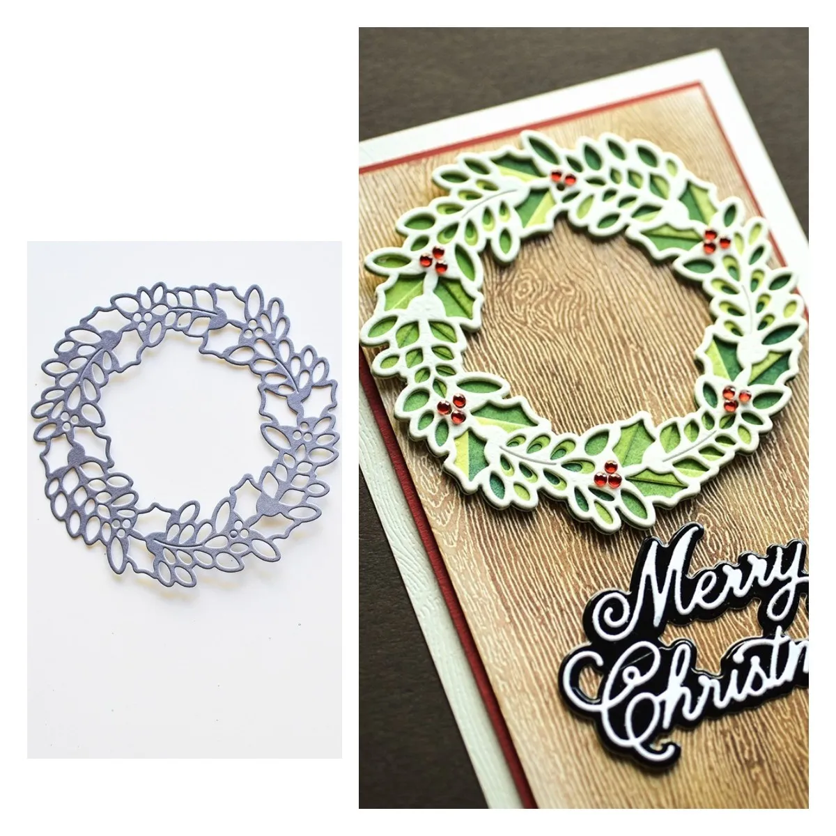 

Металлические Вырубные штампы Wreath для скрапбукинга, бумаги, рукоделия, открыток, альбома, удар, искусство, резак, новинка 2022