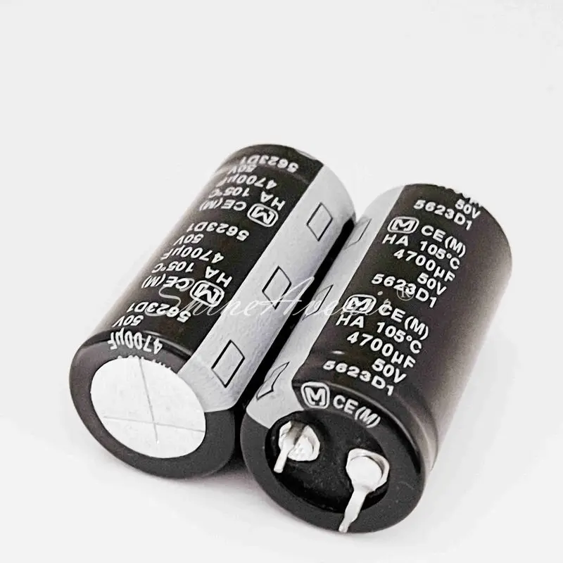 5 шт. алюминиевые электролитические конденсаторы 50 в 105 мкФ HA 22*45 ℃ высокая