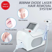 free shipping high energy 808nm diode laser machine for hair removal skin rejuvenation painless 808nm hair removal machine