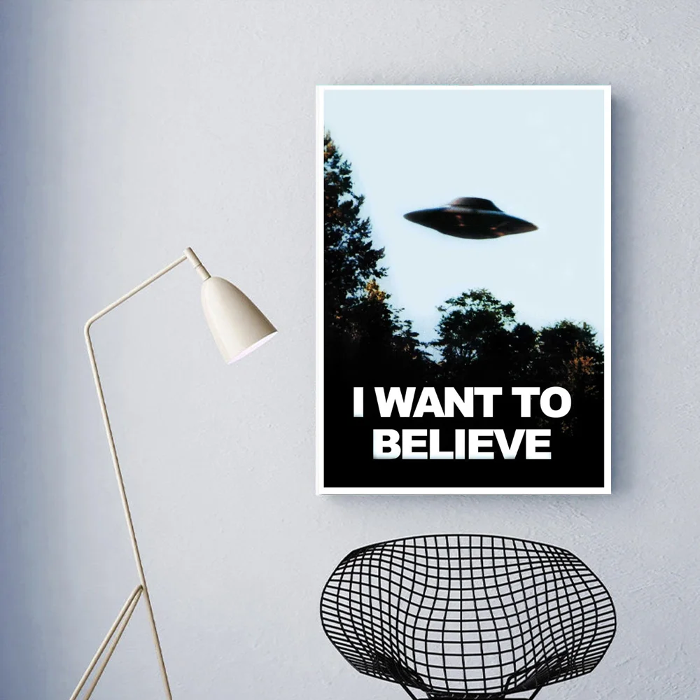 

Печать плаката «Я хочу верю» Xfiles