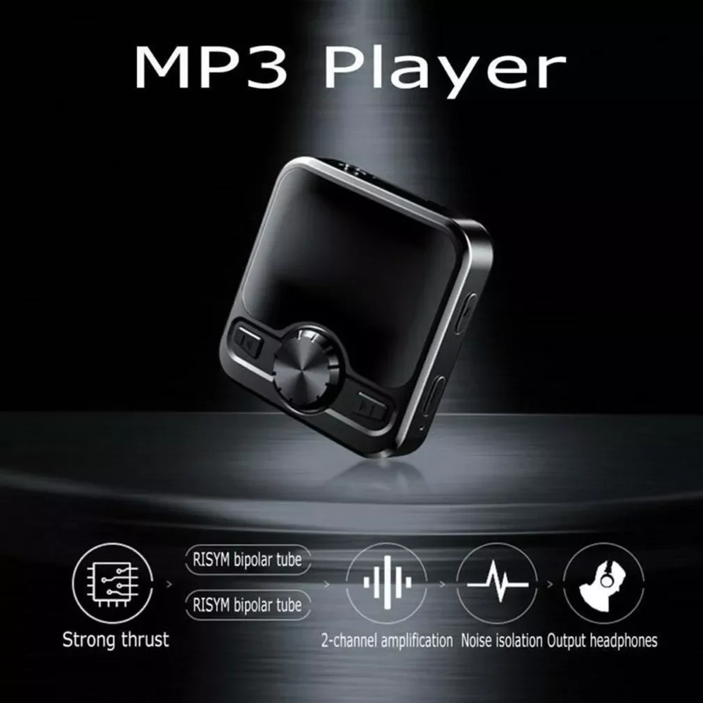 

1.2-inch Walkman Mp3 With Recording Function 8g/16g/32g Portable Sports Music Player With Hd Sound Quality Wireless Connection