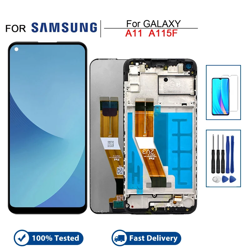 

New Original LCD For Samsung Galaxy A11 Display A115F Touch Screen Assembly For Samsung A11 LCD SM-A115F/DS A115M/DS Display