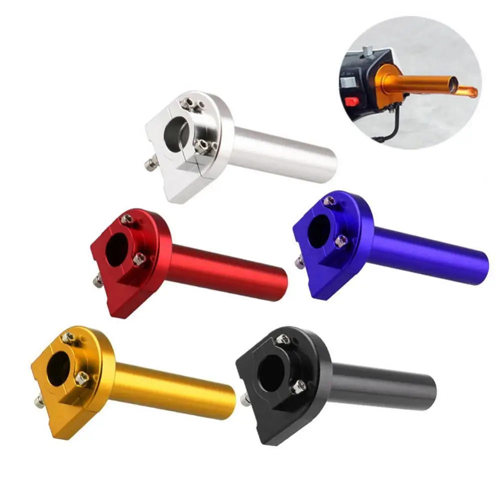 

Universal CNC Aluminum Motorcycle Accelerator Throttle Twist Grips Handlebar