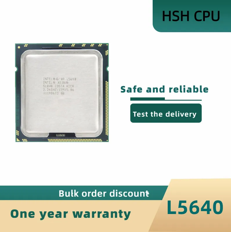

Серверный процессор Intel Xeon L5640 2,26 ГГц 12 МБ 5,86 ГТ/с SLBV8 LGA 1366