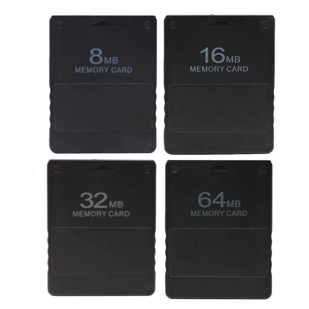 

For PS2 8MB/64MB/128MB/256MB Memory Card Memory Expansion Cards Suitable for Sony PS2 Black Memory Card Save Game Data