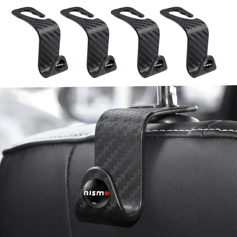 1/2/4 шт. автомобильные крепежные вешалки для Nissan Nismo 350Z 370Z GTR патруль Juke X-Trail Qashqai