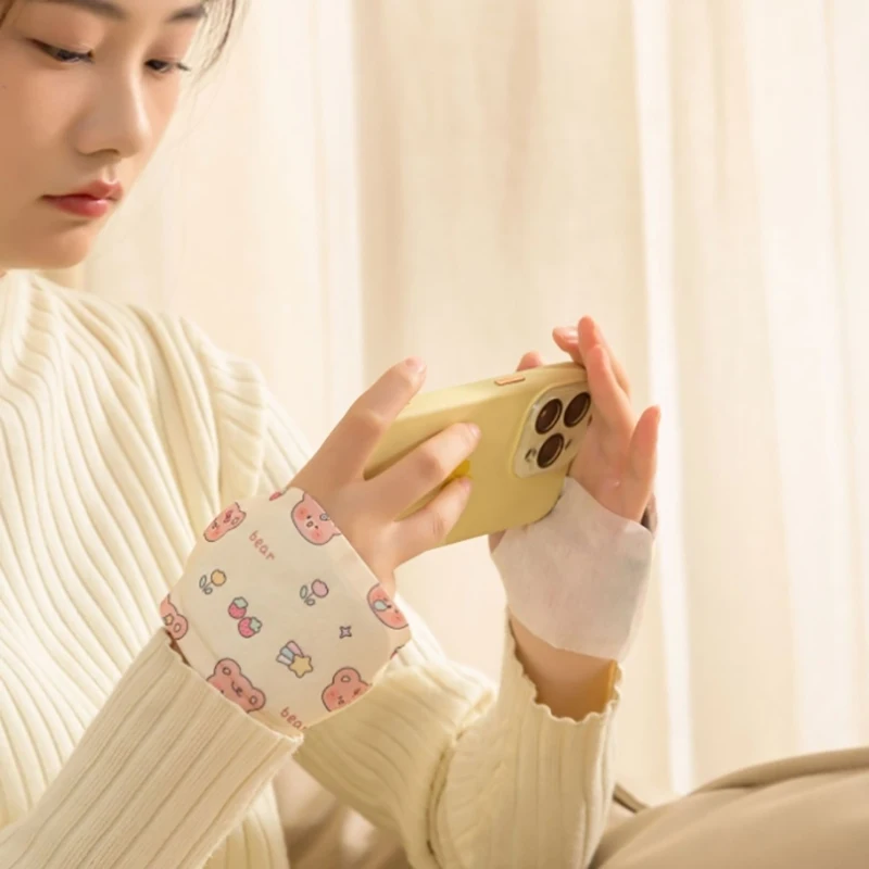 1 пара мини-зимних грелок для рук мгновенный нагревательный пакет милая