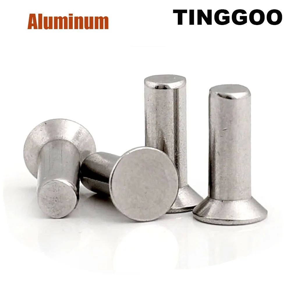 

TINGGOO Плоские заклёпки алюминиевые M2-M8