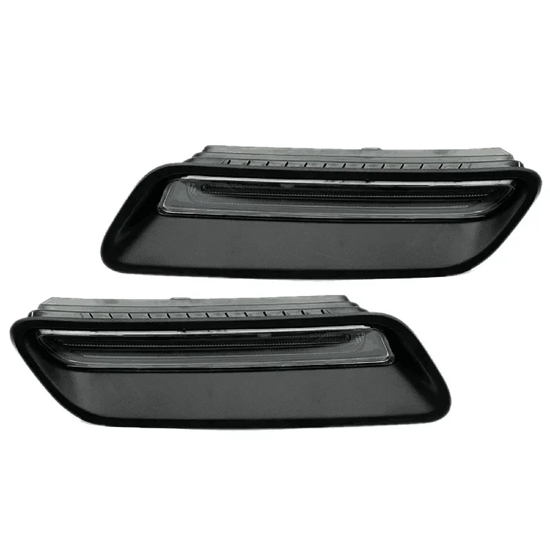 

2 шт./пара автомобильных светодиодных фонарей на капоте, автомобильные аксессуары, светодиодные указатели поворота, подходят для Dodge RAM 1500 Sport 2010-2018 1500 Classic 2019-2022