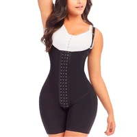 bodysuit front closure charming curves postpartumtummy control reducing and shaping fajas high compression garments shapewear