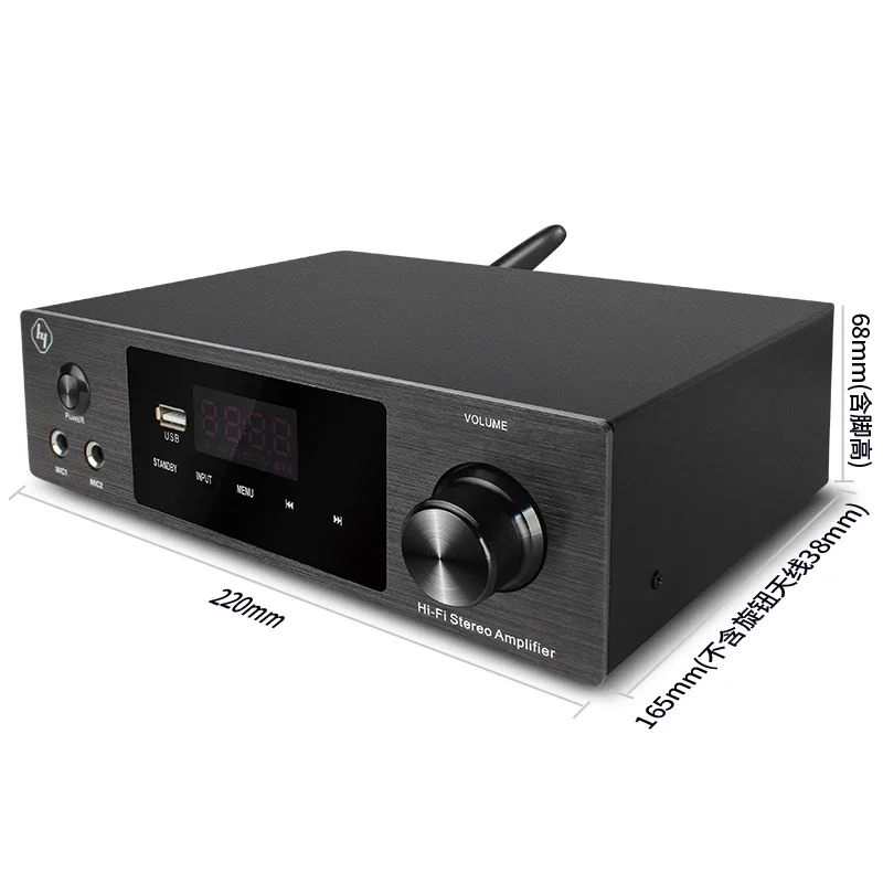 Миниатюрный домашний цифровой усилитель Hi-Fi bluetooth 4 0 1000 Вт поддержка HDMI