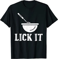 lick it snack baking cake t shirt