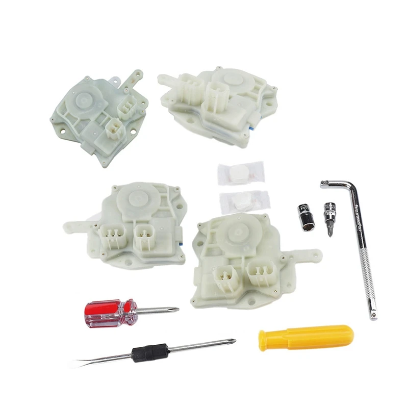 

New 4 PCS Front Rear Left And Right Electric Door Lock Latch Actuator For Honda ACCORD