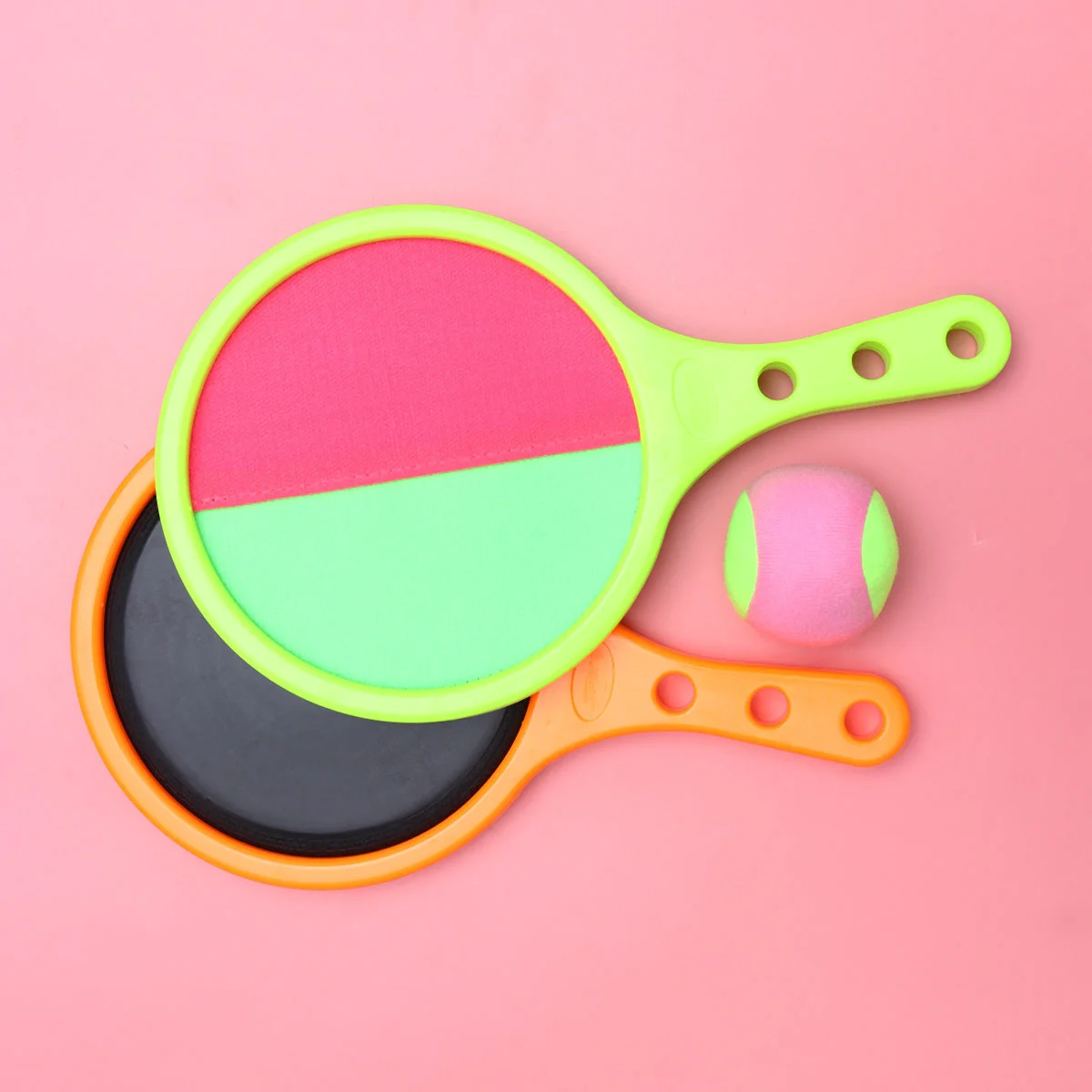 

Children Sticky Racket Sucker Game Sticky Target Parent-Child Leisure Sports Toys Outdoor Activity Accessory - 2