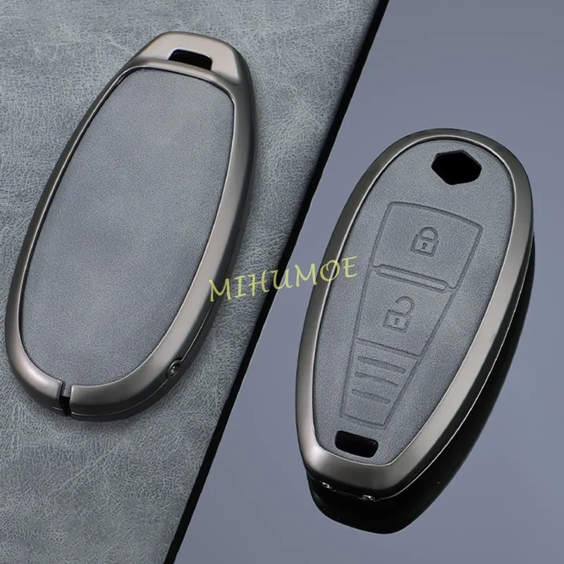 

Металлический Кожаный Автомобильный Брелок для Suzuki Vitara SX4 S-Cross Ciaz Ignis Baleno Kizashi Escudo Ertiga Accessories
