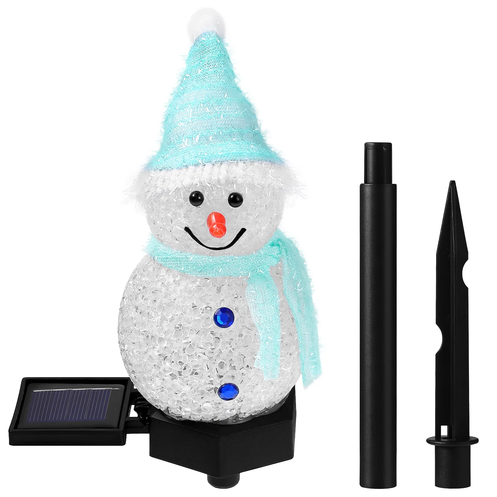 

Christmas Snowman Landscape Lights Outdoor Stakes Garden Stake Lawn Lamp Outdoor Decor