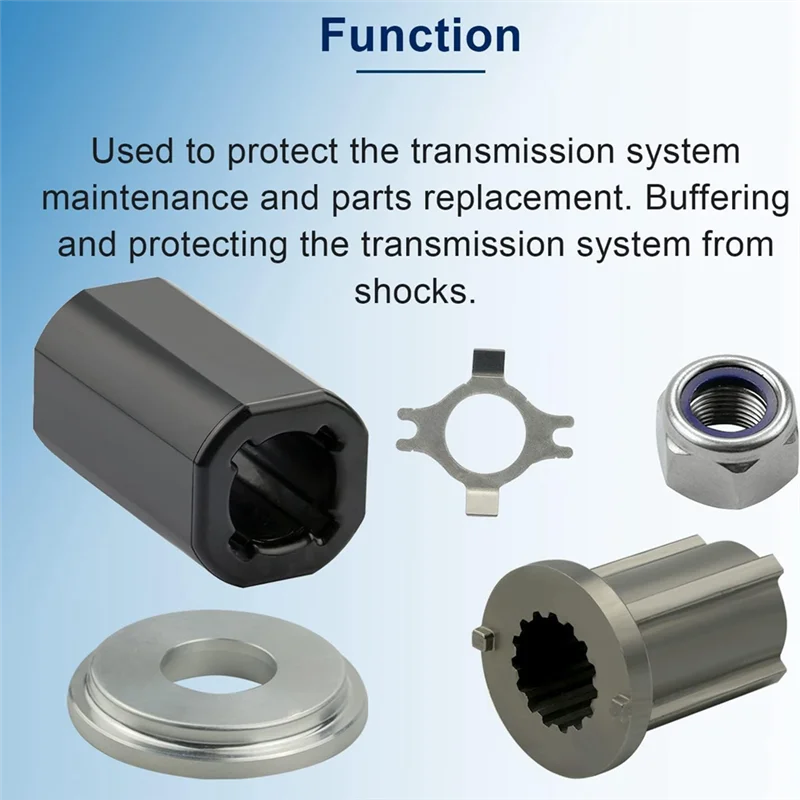 835257 Комплект ступицы Q1 Flo-Torq II для Mercury 135-300 л.с. Mercruiser Alpha One Bravo Drives