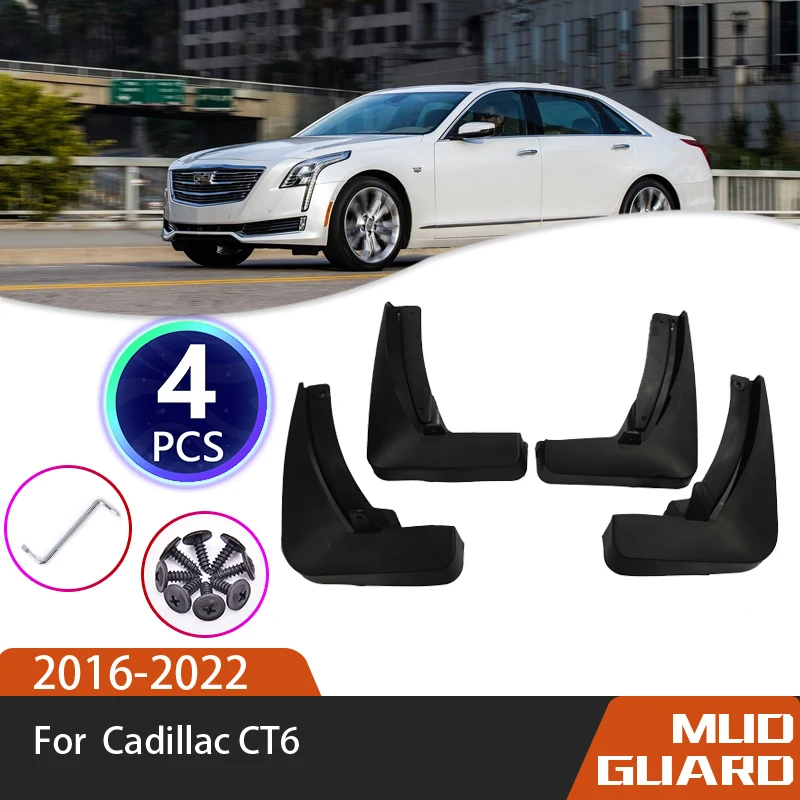

4 Piece Set Of Car Fender For Cadillac CT6 2016~2020 2017 2018 2019 Fender Splash Fender Auto Trim Panel Car Accessories