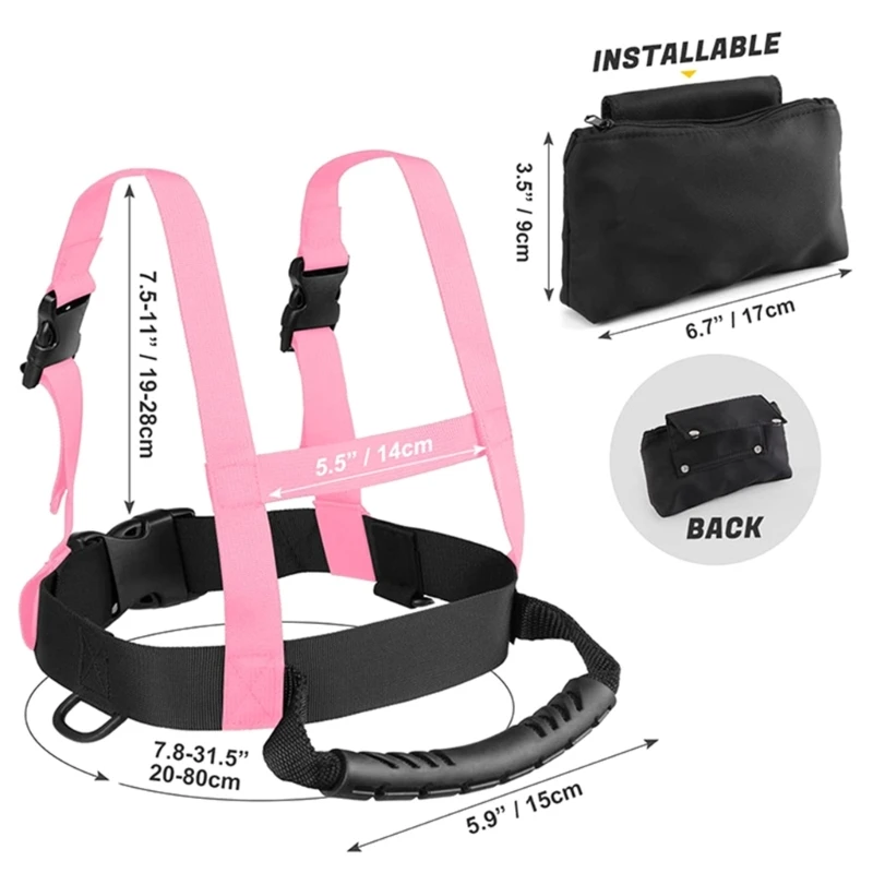 Детская шлейка для катания на лыжах сноуборде тренировочная тренировочный