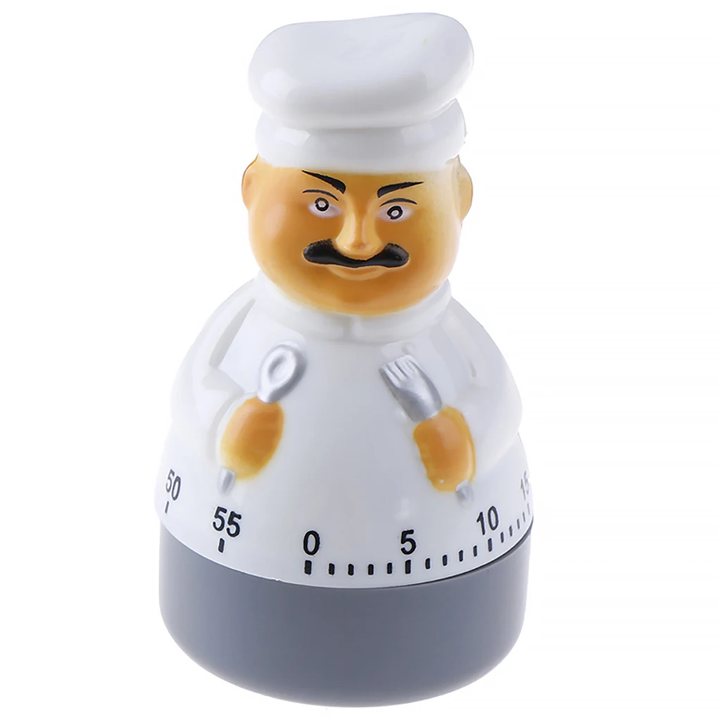 

Kitchen Mechanical Countdown Timer Portable Student Timing Reminder Chef Cooking Alarm Clock