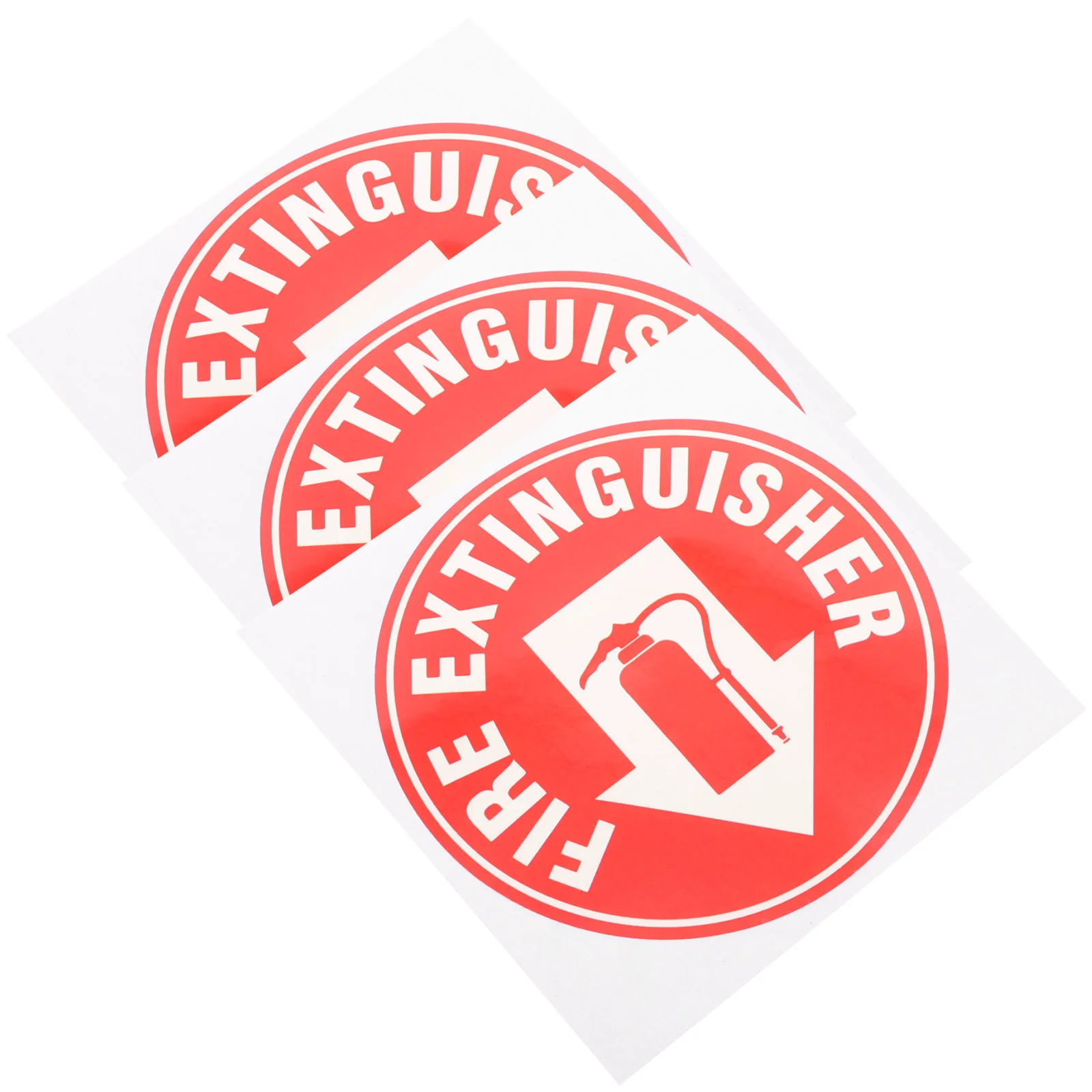 3 шт. наклейки на огнетушитель знак для офиса самоклеящиеся водонепроницаемые