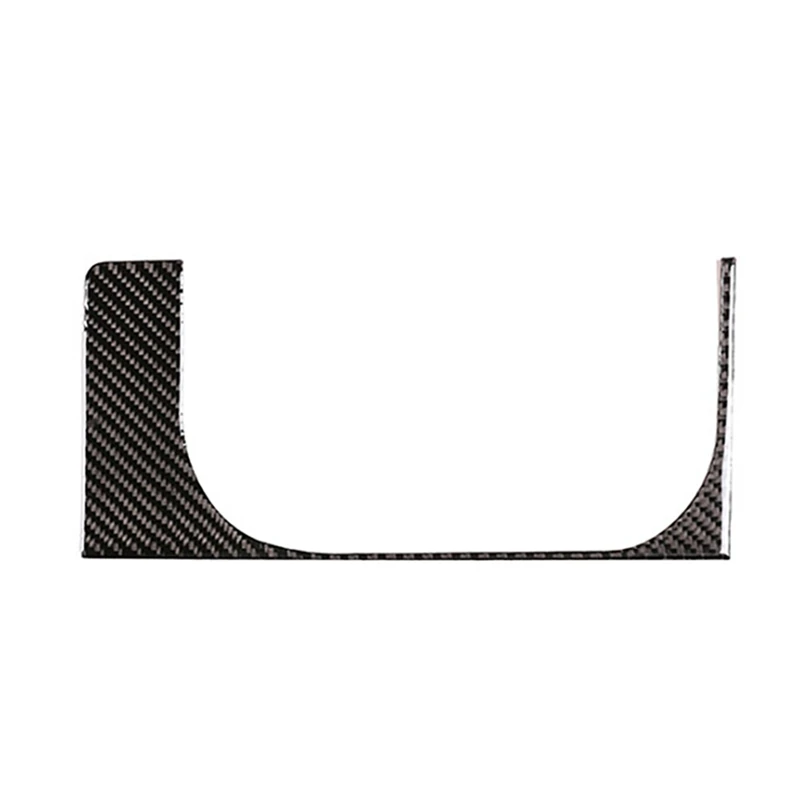 

Car Soft Carbon Fiber Gear Panel Cup Holder Cover Trim For Toyota- 2014-2018