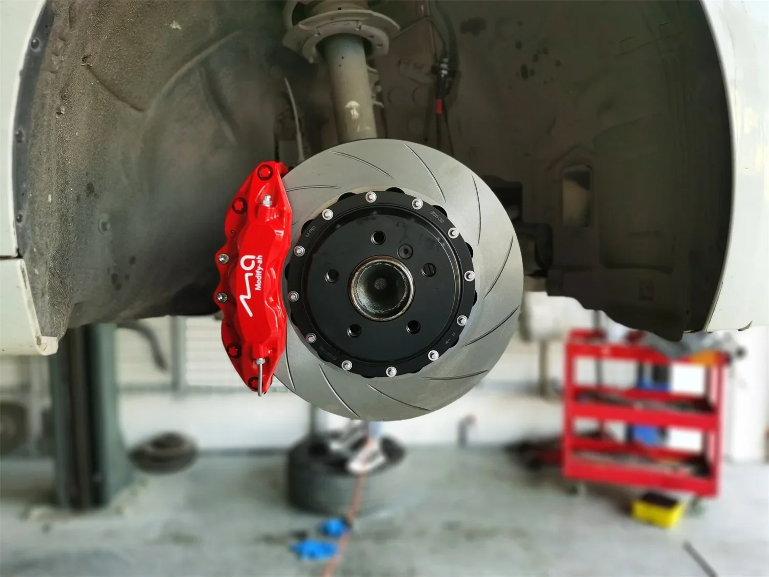 EDDYSTAR высокая прочность 18 Zoll Felge Vorne Großer 6 Kolben Bremssattel Mit 355*32mm Scheibe для BMW 3er F35