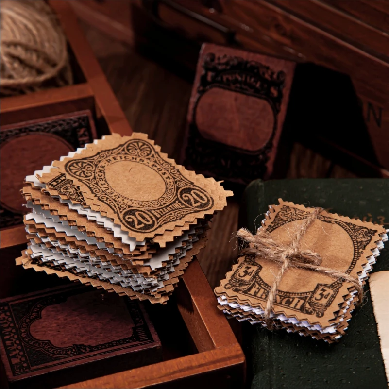 Старинные бордюрные штампы винтажная деревянная резиновая рамка этикетка