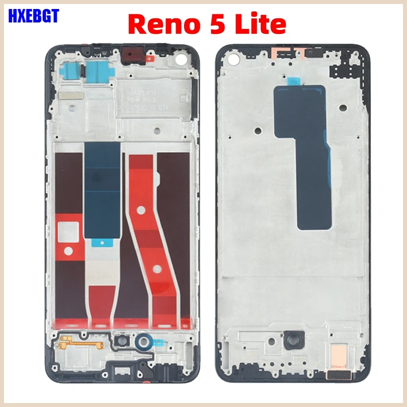 

Original For Oppo Reno5 Lite Reno 5 Lite LCD Front Housing Middle Frame Bezel Plate Reno5 Z Smartphone Repair Parts