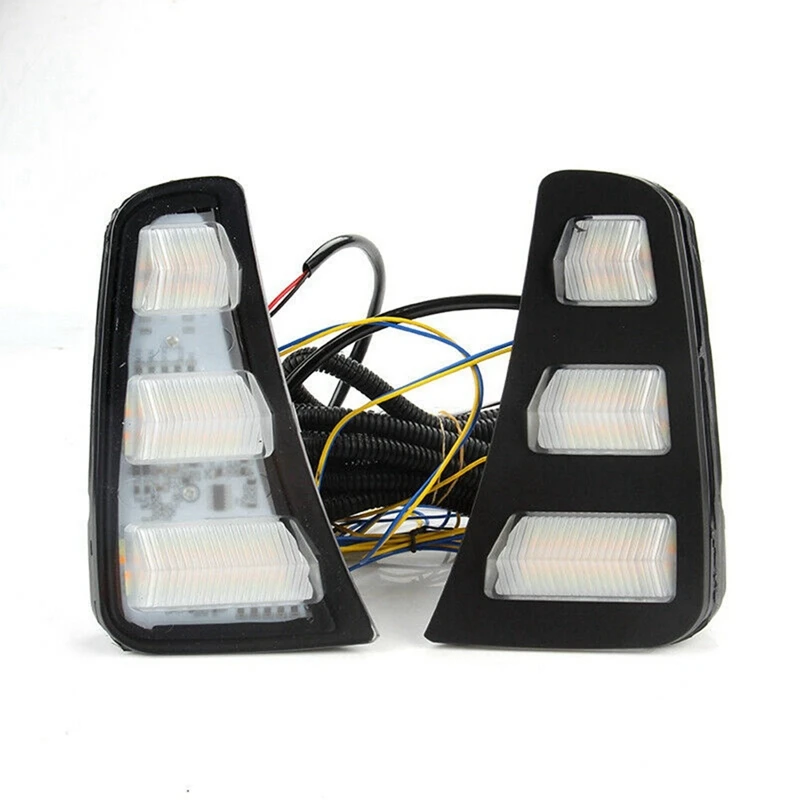 Дневные ходовые огни дневные Противотуманные фары для KIA Pegas Soluto 2018 2019