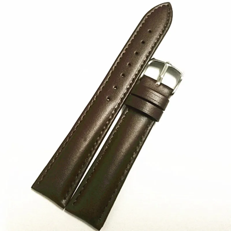 Wholesale 10PCS/Lot Genuine Leather (Split Leather) 12mm 14mm 16mm 18mm 20mm 22mm Watch Band Watch Strap 8 Colors Available