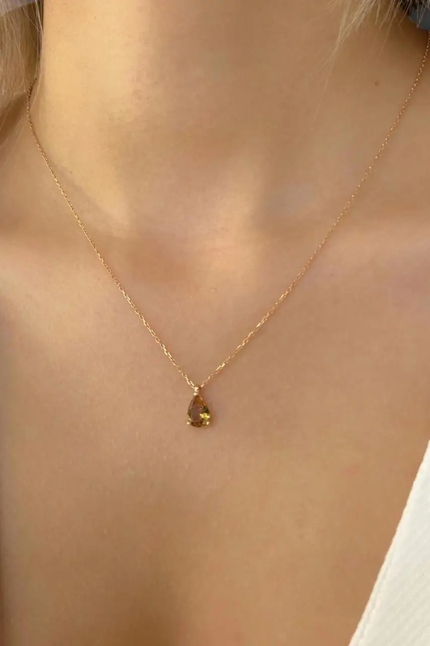 

Zultanit Drop Sports Daily 925 Silver Necklace