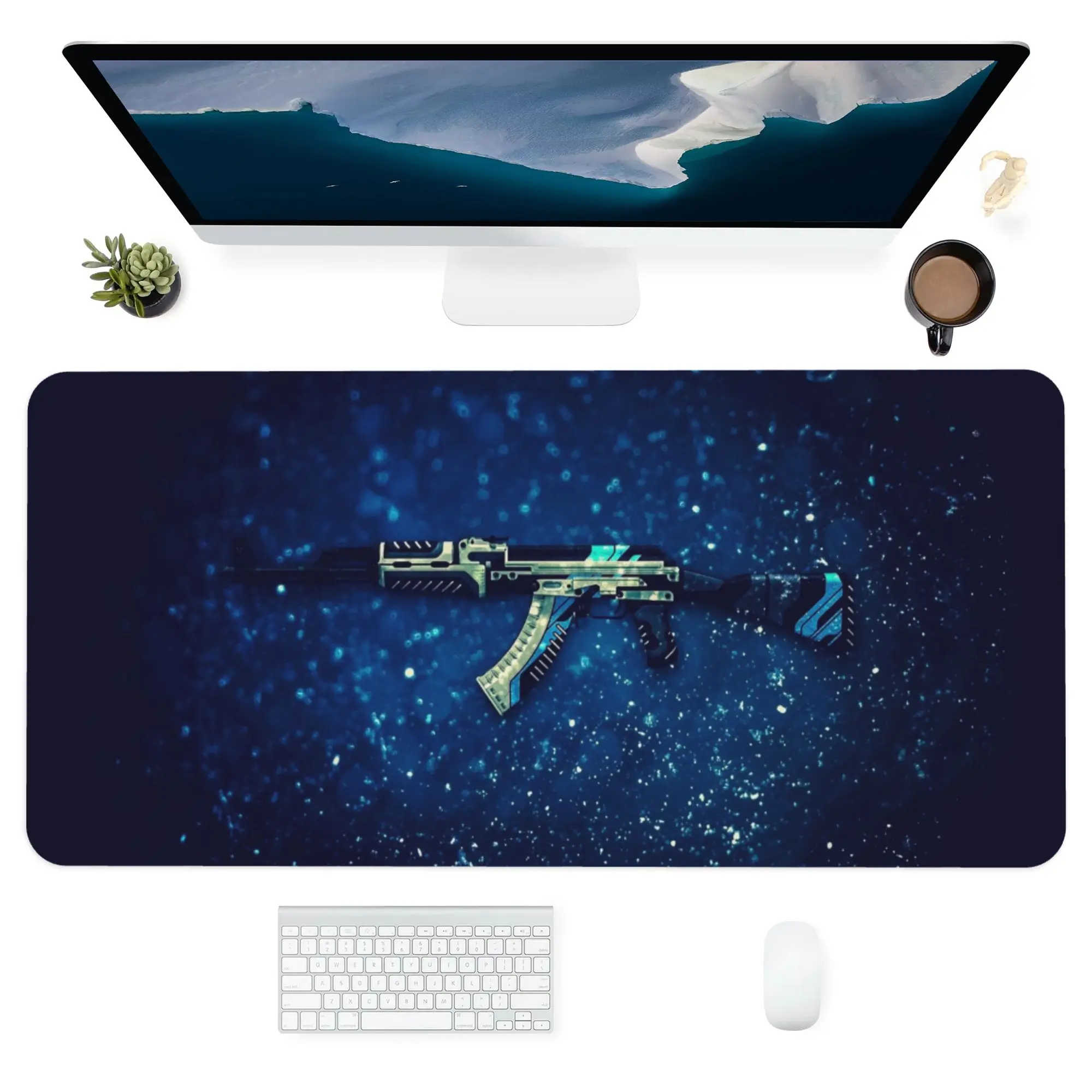 

1Pcs Large Gaming Mousepad CS GO Mouse Pad Compute Mouse Mat Gamer Stitching Desk Mat XXL for PC Keyboard Mouse Carpet mouse mat