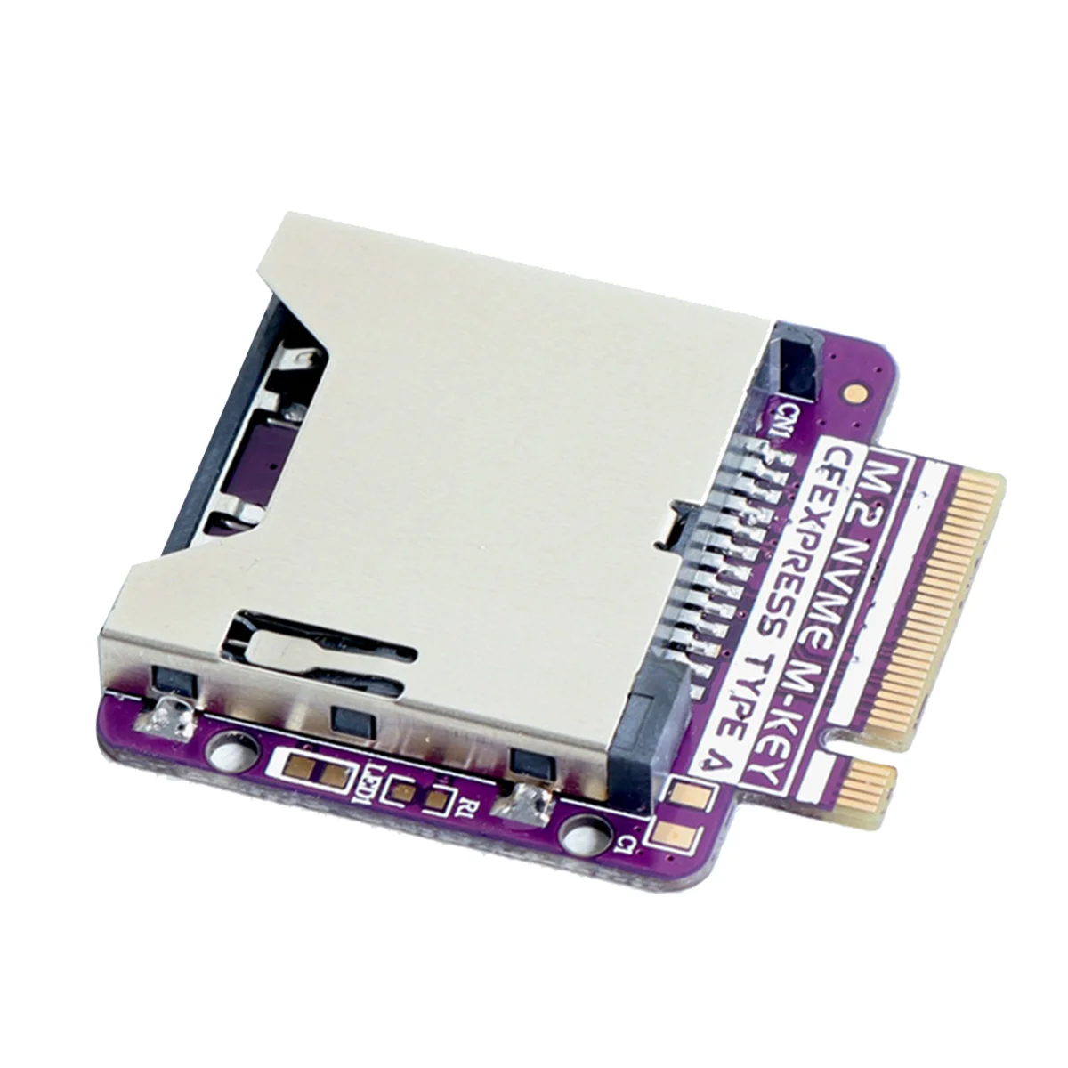 Карта памяти CFExpress Type-A к адаптеру M2 NVME M Key поддерживает держатель карты PCIe3.0 4.0