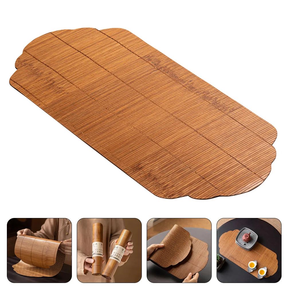 

Table Tea Mat Cushion Kitchen Cup Placematcoasters Heat Resistant Teacup Mug Kung Fu Runner Tablecloth Decorative Pads Placemats