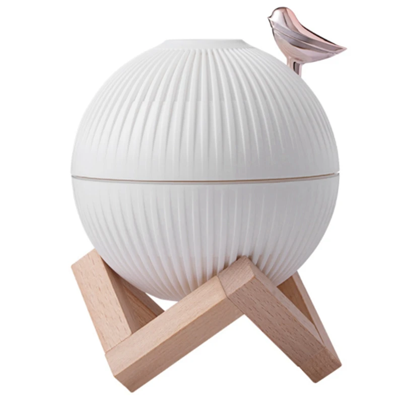 

330Ml USB Cool Mist Maker Air Humidifier With Warm LED Lamp For Home Kids Room Mini Aroma Diffuser Humidificador