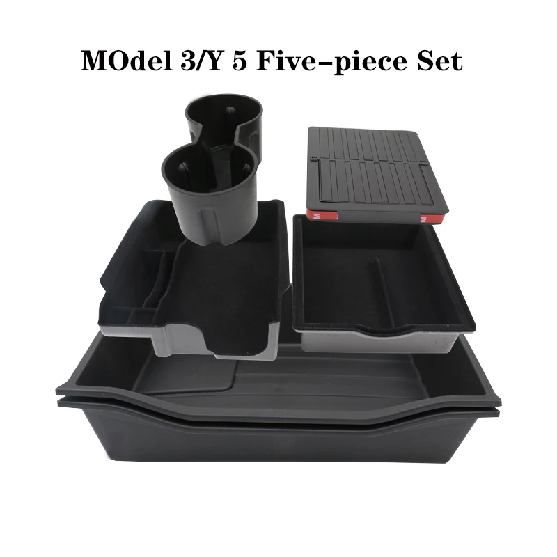 

Suitable for Tesla Model 3/Y seat storage box central control storage box storage box drawer modification accessories