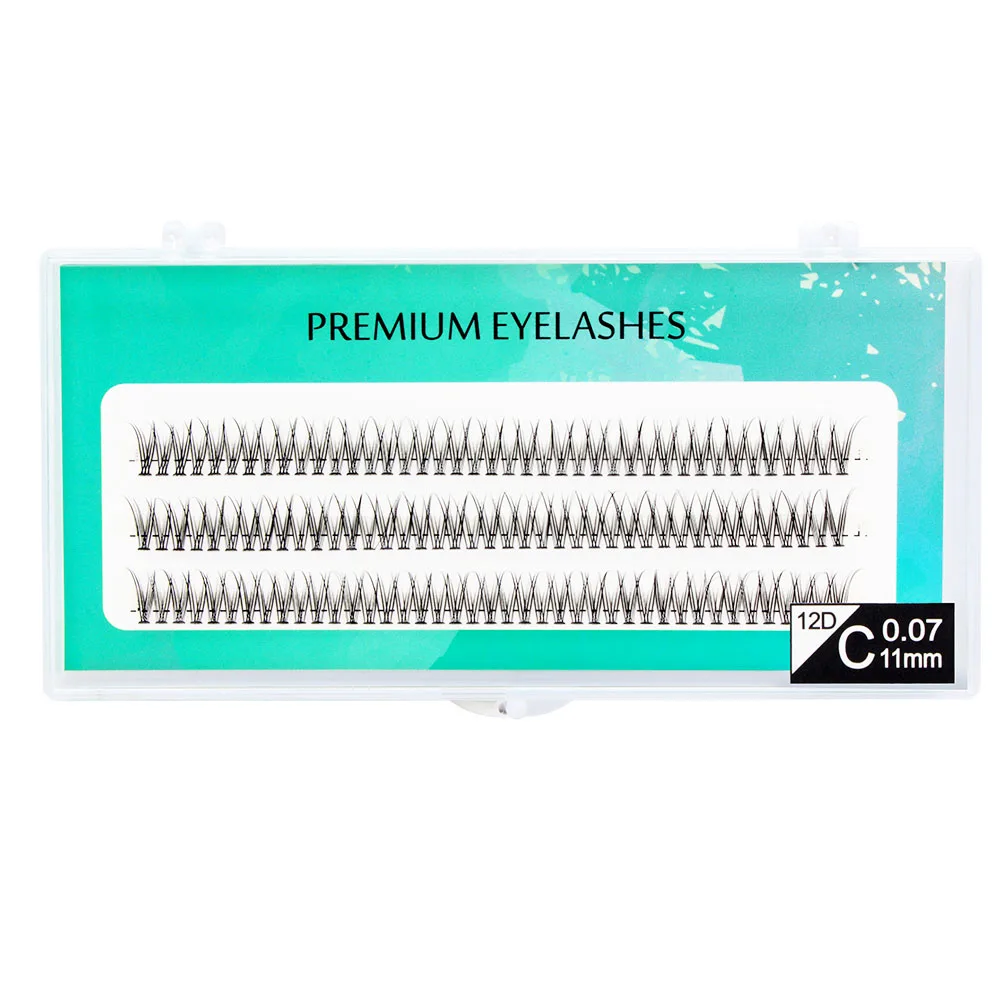 

60 шт./упаковка, ресницы для наращивания, 12D
