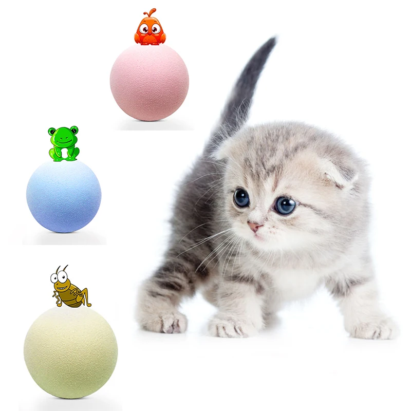 

Simulate The Real Sound Of Animals Chewing Ball With Catnip Bite Toy Reduce Boredom Safe And Non-toxic Interesting Cat Chew Toys