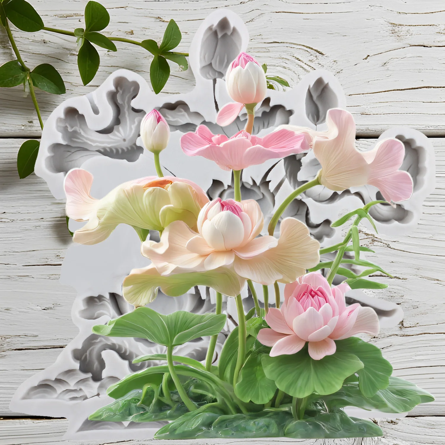 

3D силиконовые формы для лотоса