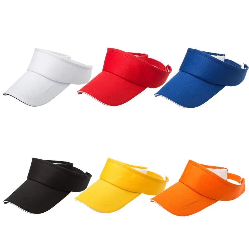 

Women Empty Top Sun Hat UV Protection Summer Outdoor Sports Adjustable Baseball Golf Hats Beach Visor Caps Luxury Designer Brand