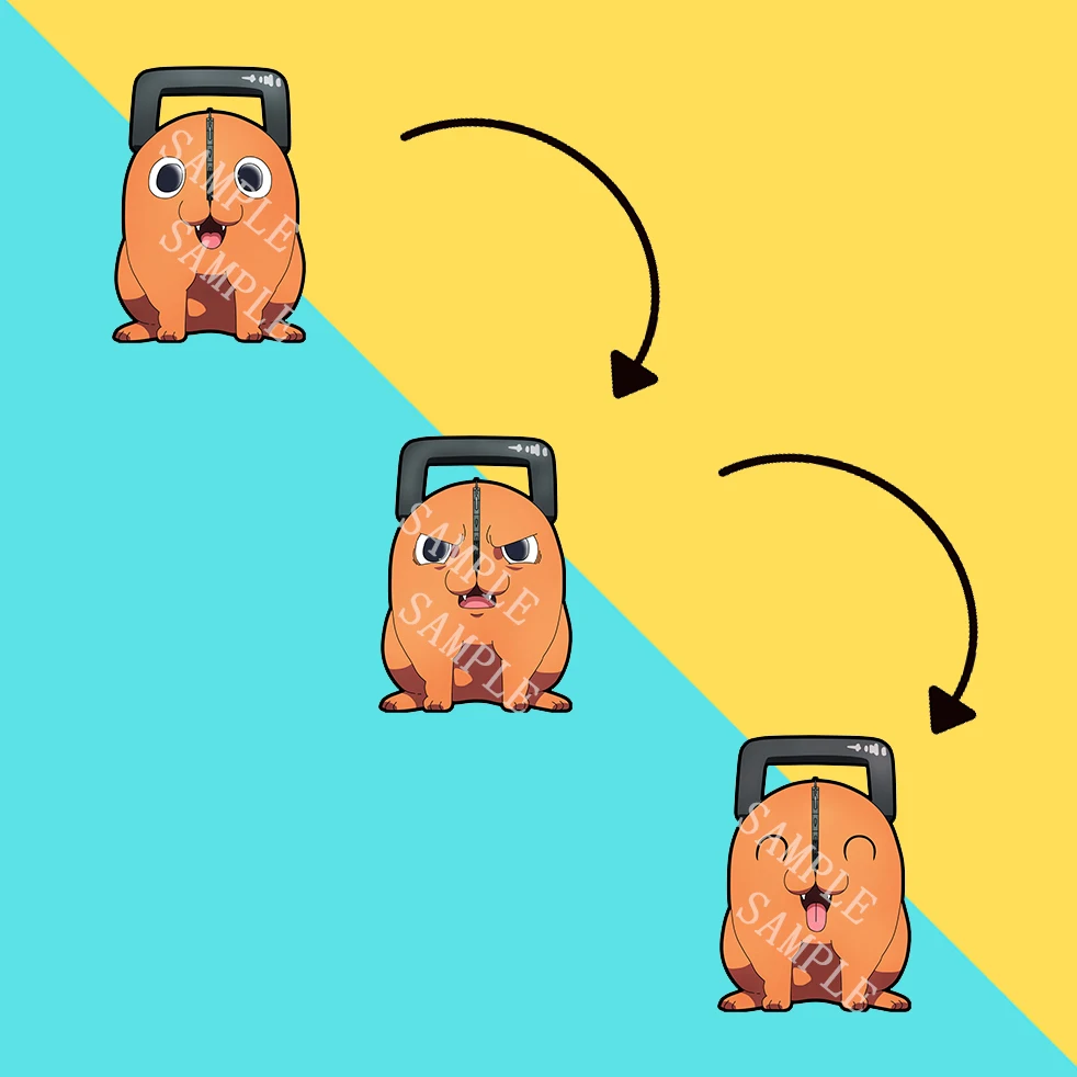 

Цепная пила Мужская Аниме-фигурка почтовая ленточная пила кавайная кукла собака цепная пила мужские наклейки Водонепроницаемая наклейка д...