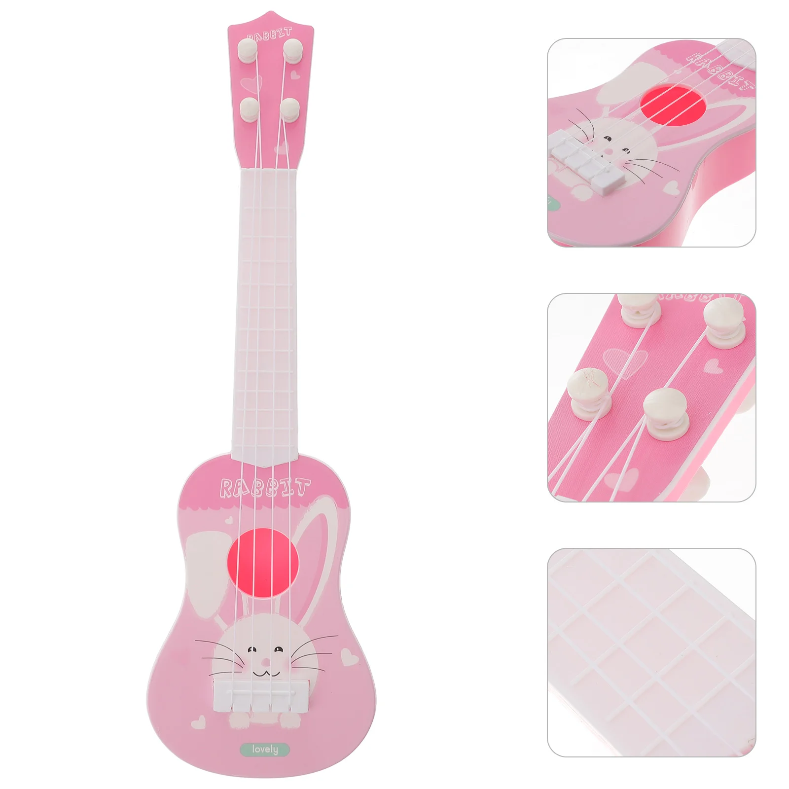 

Guitar Kids Guitar 4 String Guitar Rhyme Developmental Musical Instrument Educational for Toddlers Child Early