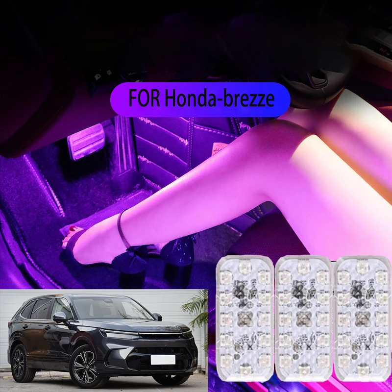 Светодиодные лампы для салона автомобиля Honda-breze декоративные неоновые полосы