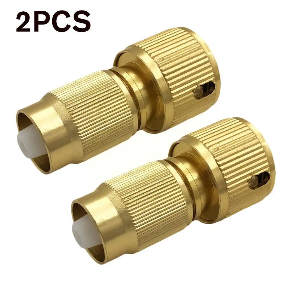 

Aluminum Alloy Quick Connector Threaded Brass Garden Hose Coupling For Irrigation System Garden Tap Water Pipe Quick Coupli M9e5