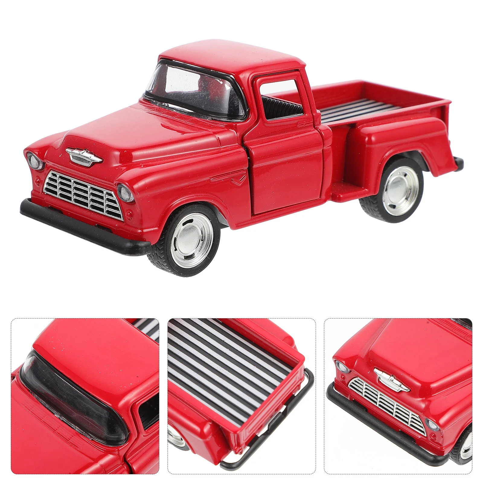 

Truck Model Car Decor Metal Vintage Pickup Cars Toy Miniature Toys Farmhouse Vehicle Alloy Trucks Christmas Diecast Figurineold