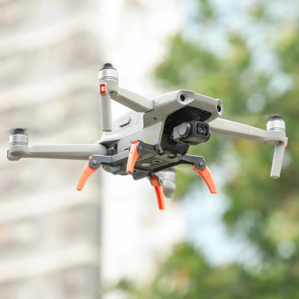 

For Dji Air 2s/mavic Air 2 Landing Gears Heightening Foldable Support Landing Gears Plastics Extension Legs Drone Landing Gears