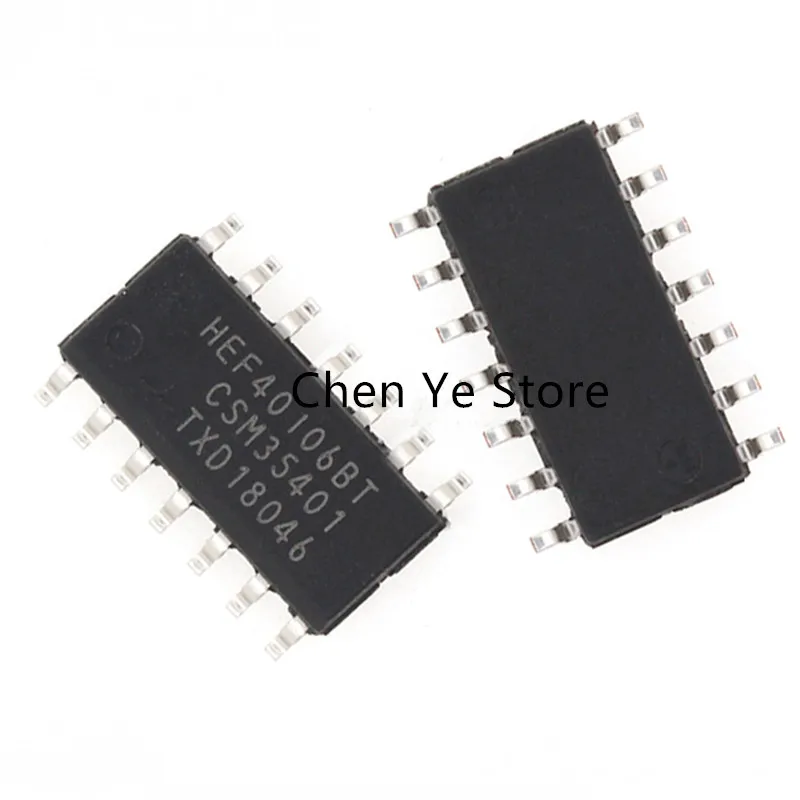 10 шт. Оригинальный Новый логический IC HEF40106BT SOP-14 SMD Шмидт триггер ChipIC