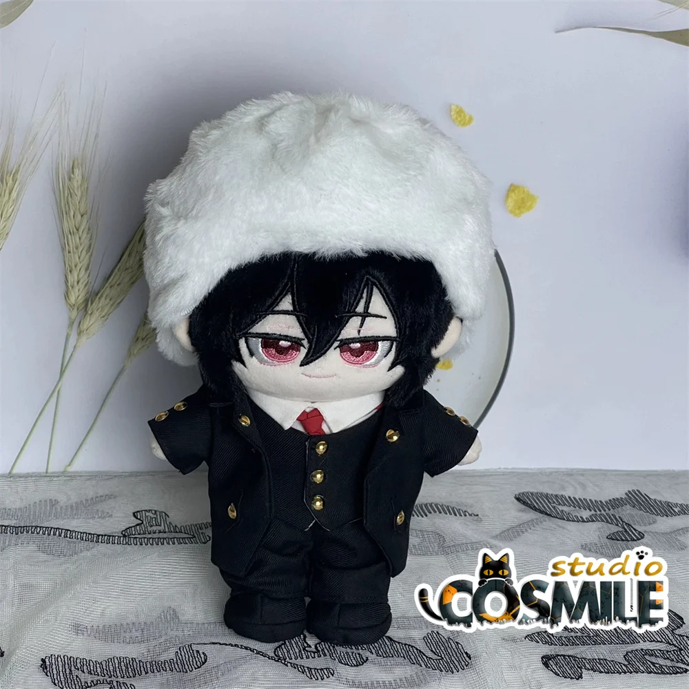 

Anime Bungo Stray Dogs Fyodor Dostoevsky フヨードル・D Stuffed Plushie 20cm Plush Doll Body with Clothes Toy Sa Sep